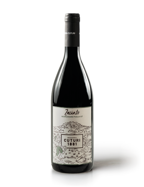 Masseria Cuturi 1881 Zacinto Negroamaro Puglia IGT 2019